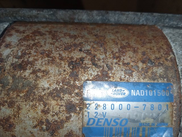 Motor de arranque - TD4 2.0 - Não Solenoide NAD101500
