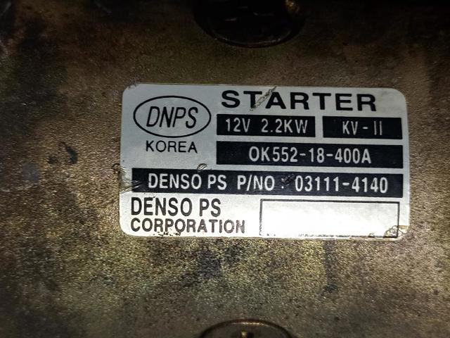 OK55218400A HYUNDAI Стартер купить в Каменское
