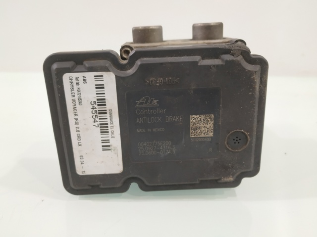 CHRYSLER P04721453AD в наличии Черкассы