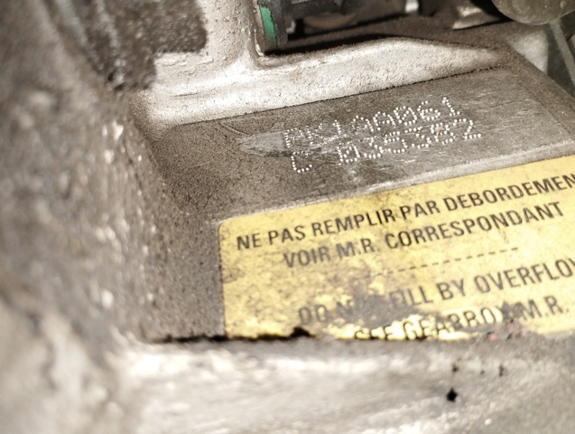 Caixa de Mudança montada (caixa mecânica de velocidades) Renault Laguna 1 B56, 556