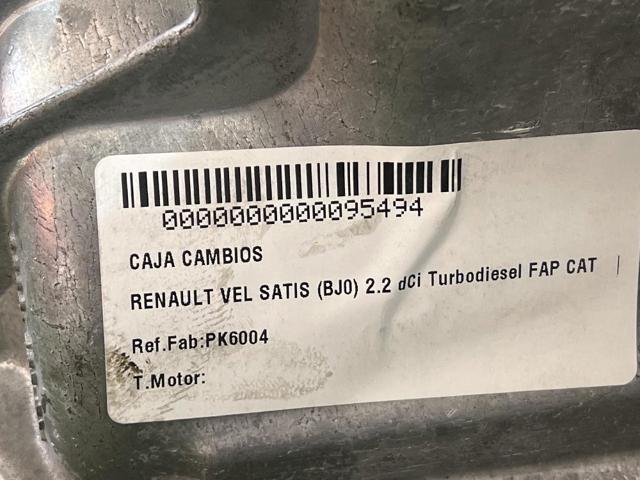 PK6004 RENAULT КПП в сборе (механическая коробка передач) купить в Запорожье