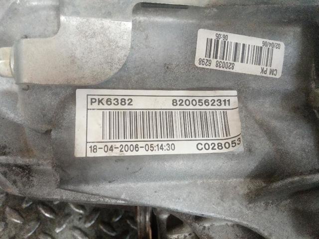 PK6382 RENAULT КПП в сборе (механическая коробка передач) купить в Львов