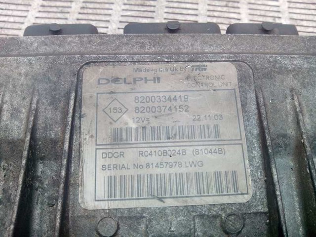 R0410B024B RENAULT Модуль управления (ЭБУ) двигателем купить в Каменское