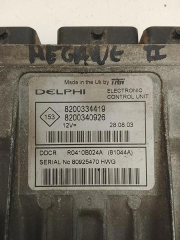 R0410B024D RENAULT Блок управления двигателем купить в Одесса