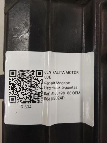 R0410B024D RENAULT Модуль управления (ЭБУ) двигателем купить в Винница
