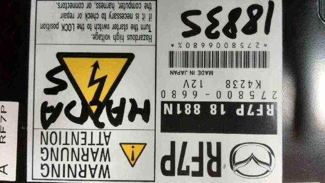 MAZDA RF7P18881N в наличии Черкассы