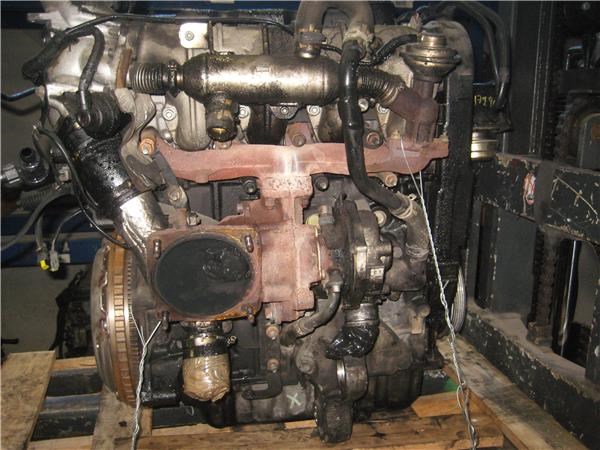 Motor completo para peugeot 206 sw  2.0 hdi rhy (dw10td) RHS