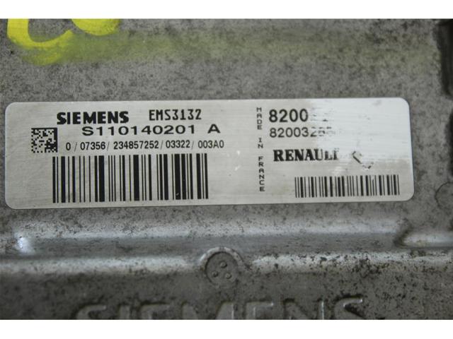 RENAULT S110140201A Модуль управления (ЭБУ) двигателем в наличии Хмельницкий
