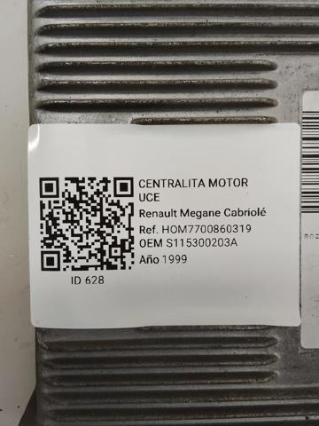 RENAULT S115300203A Модуль управления (ЭБУ) двигателем в наличии Украина
