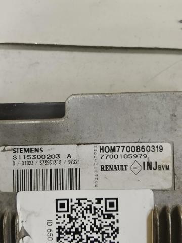 RENAULT S115300203A Модуль управления (ЭБУ) двигателем в наличии Киев