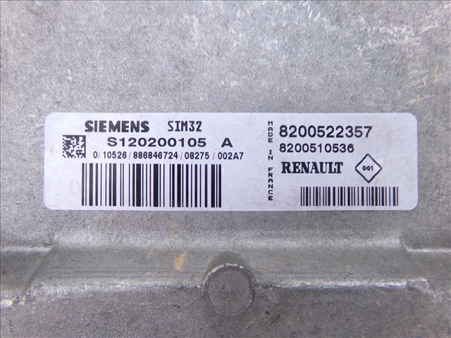 S120200105A RENAULT Модуль управления (ЭБУ) двигателем купить в Харьков