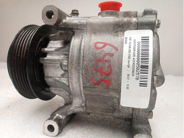 Compressor de ar condicionado para Fiat bravo ii (198_) (2007-2014) 1.9 d multijet 192b2000 SCSB06