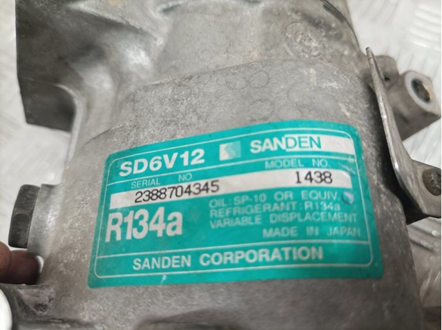 Compresor aire acondicionado para peugeot 307 1.6 16v nfu SD6V12