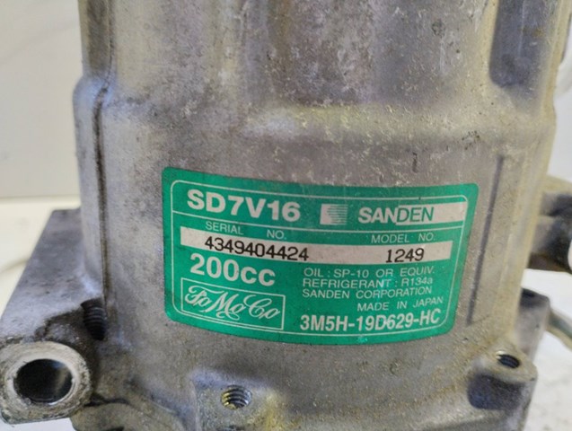 Compressor de ar condicionado para Alfa Romeo 147 (937_) (2001-2010) 1.6 16v t.spark eco (937.axa1a,937.bxa1a) AR37203 SD7V16