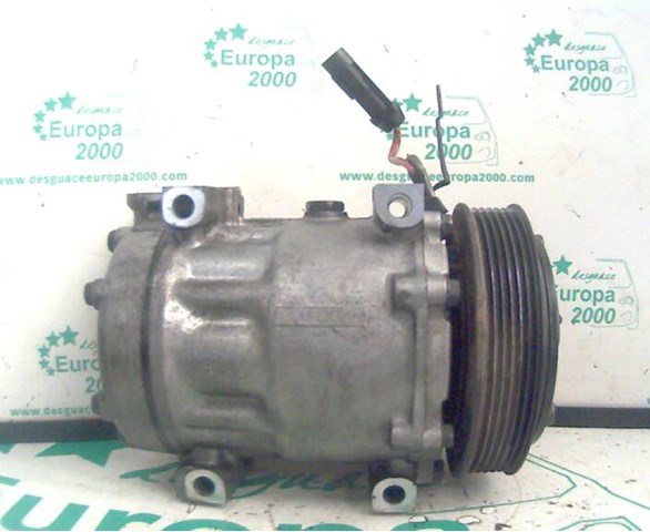 Compressor de ar condicionado para Fiat Tide (185_) (2000-2002) 1.9 JTD 110 (185AXT1A) 186A6000 SD7V16