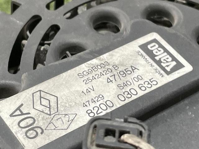 RENAULT SG9B033 Генератор в наличии Полтава