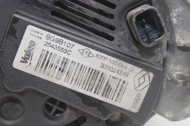 SG9B107 RENAULT Генератор купить в Черкассы