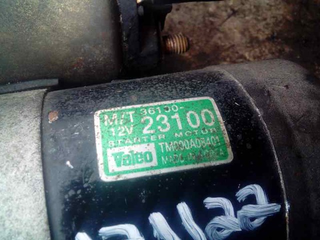 Motor de arranque para hyundai tucson 2.0 g4gc TM000A08401