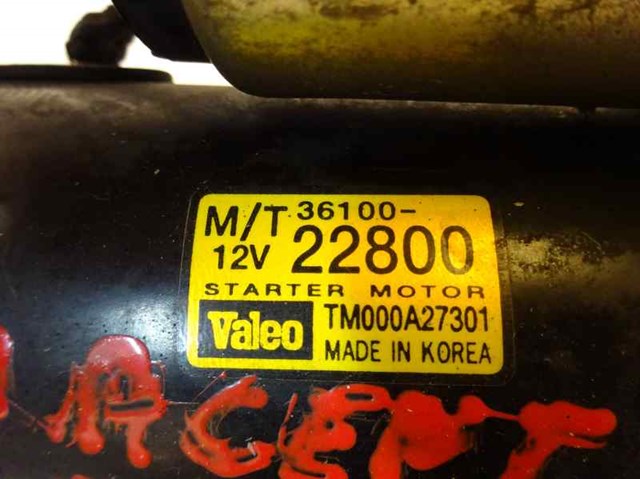 TM000A27301 HYUNDAI Стартер купить в Каменское