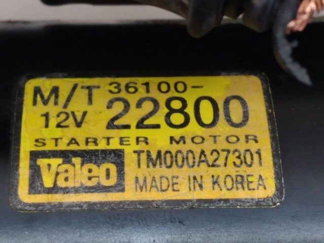 HYUNDAI TM000A27301 Стартер в наличии Тернополь