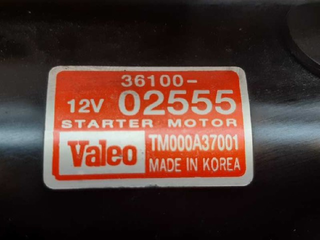 HYUNDAI TM000A37001 Стартер в наличии Ужгород