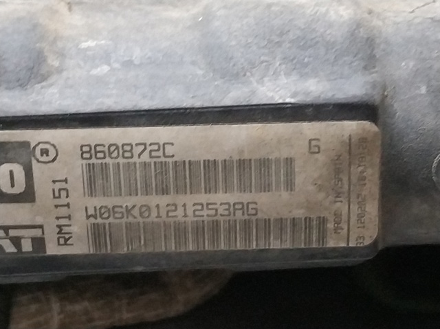 W06K0121253AG VAG Радиатор купить в Черновцы