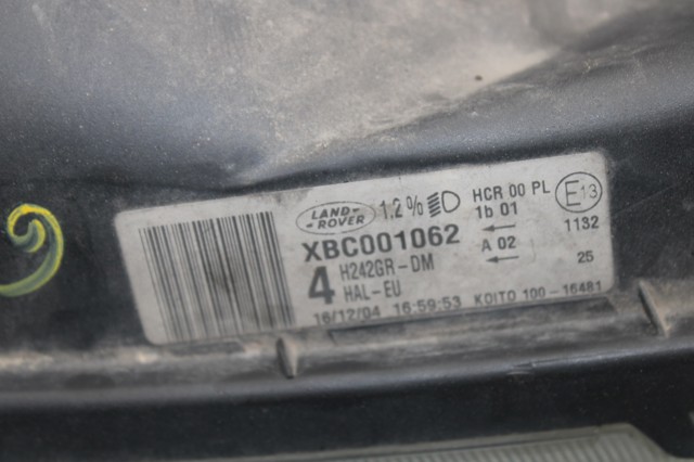 LAND ROVER XBC001062 Фара правая в наличии Харьков