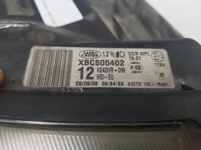 LAND ROVER XBC500402 Фара правая в наличии Каменское