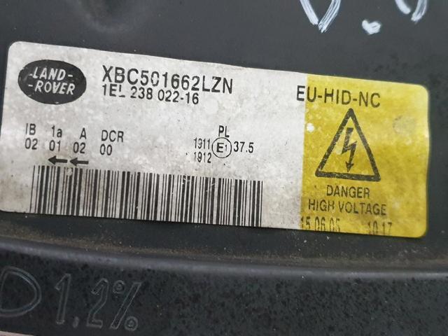 LAND ROVER XBC501782LZN Правая фара в наличии Харьков