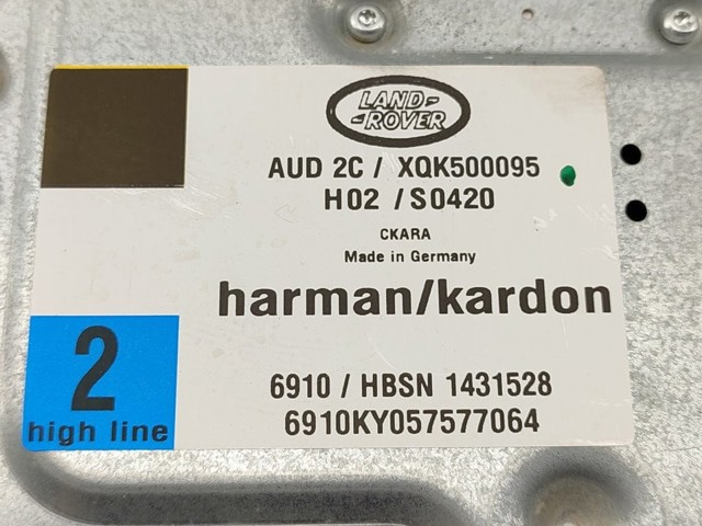 XQK500095 LAND ROVER Усилитель звука аудиосистемы купить в Запорожье