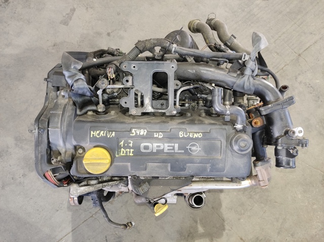 Motor completo para opel meriva a limusina 1.7 dti (e75) y17dt Y17DT