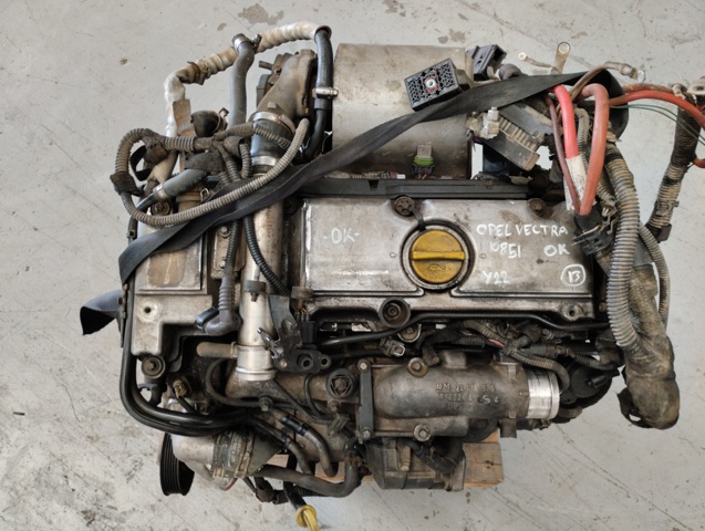 Motor completo para opel vectra c 2.0 dti 16v (f69) y20dth Y20DTH