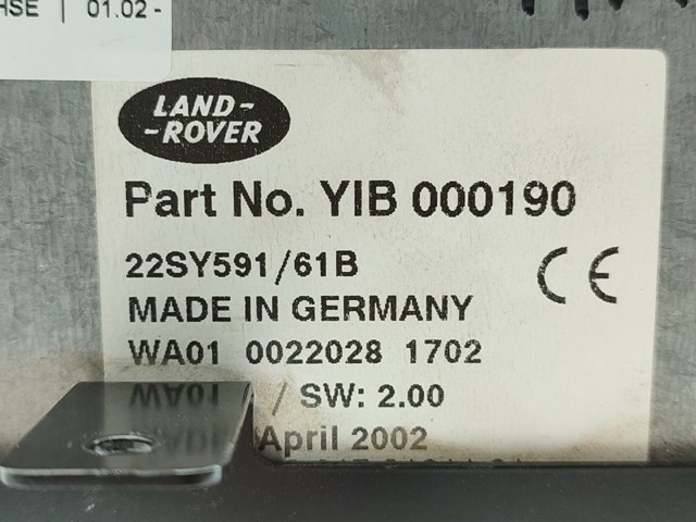 LAND ROVER YIB000190 в наличии Тернополь