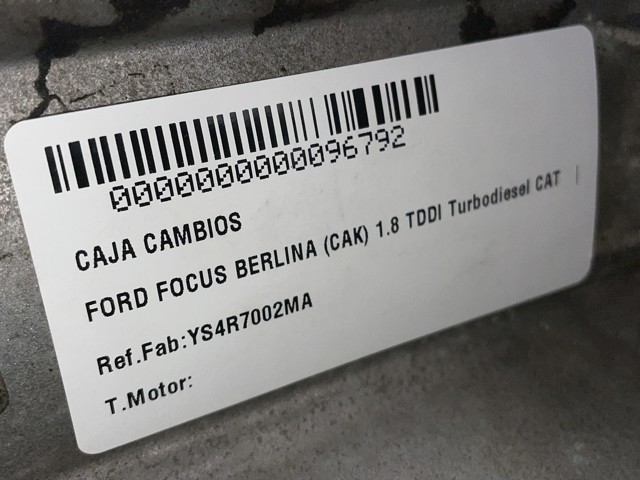 FORD YS4R7002MA КПП в сборе (механическая коробка передач) в наличии Киев