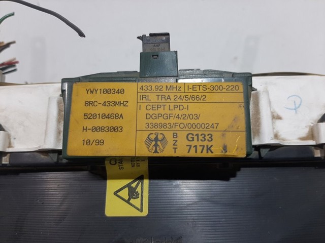 YWY100340 LAND ROVER Приборная доска (щиток приборов) купить в Ровно