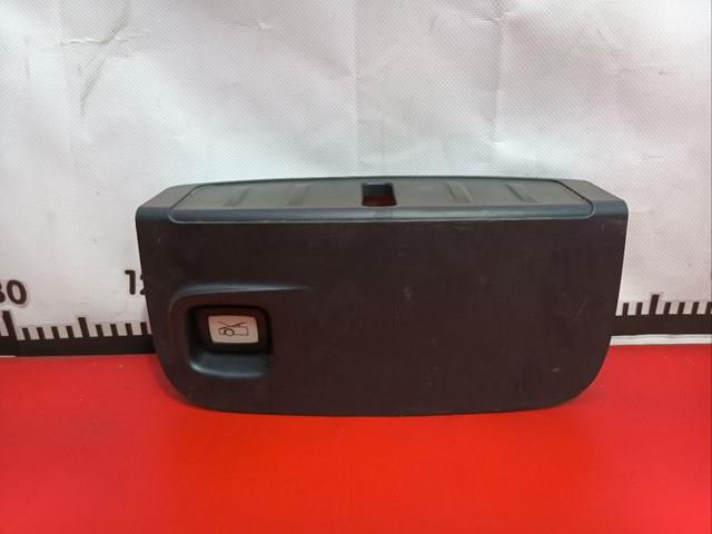 Накладка проема переднего багажника tesla model 3 18- чёрн замка капота с кнопкой 1095858-00-D