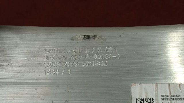 TESLA 148761600C Усилитель бампера заднего в наличии Сумы