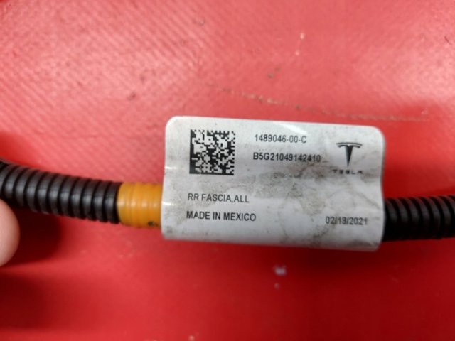 TESLA 148904600C Кабель (провод) парктроника бампера заднего в наличии Ирпень