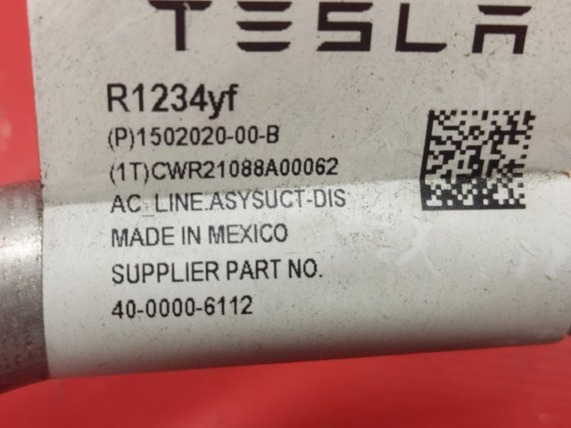 TESLA 150202000B Шланг кондиционера, от компрессора к радиатору в наличии Украина