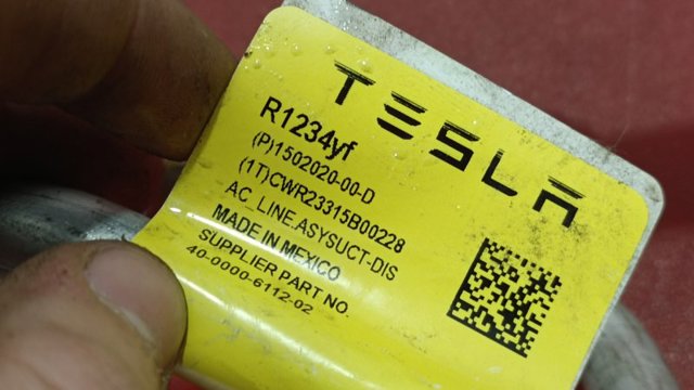 TESLA 150202000D Шланг кондиционера, от испарителя к компрессору в наличии Сумы