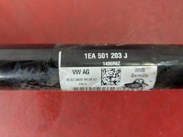 VAG 1EA501203J Полуось задняя левая в наличии Каменское