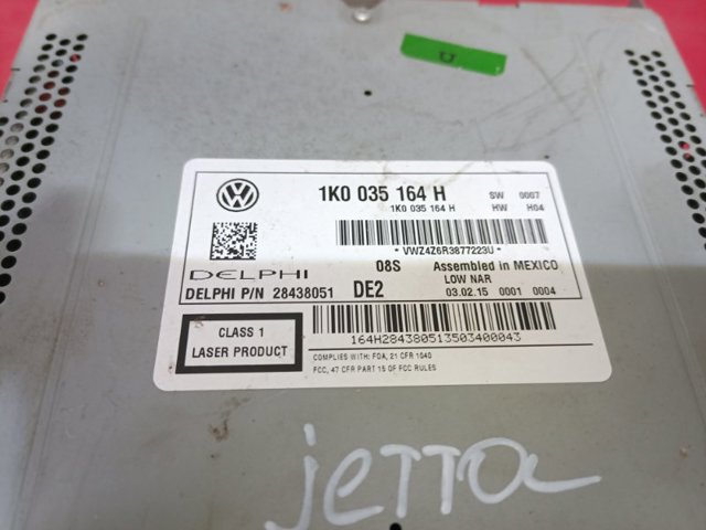 VAG 1K0035164H Магнитола (радио AM/FM) в наличии Ирпень