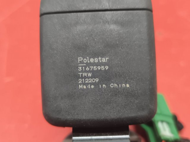 31675959 VOLVO Рычаг (замок) фиксации ремня безопасности задний левый купить в Запорожье