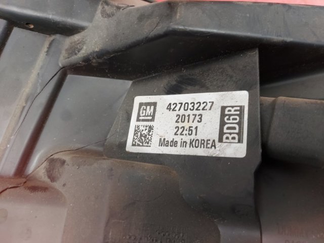 42703227 GM Фара правая купить в Украина