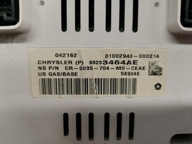 68233464AE CHRYSLER Панель приборов купить в Одесса