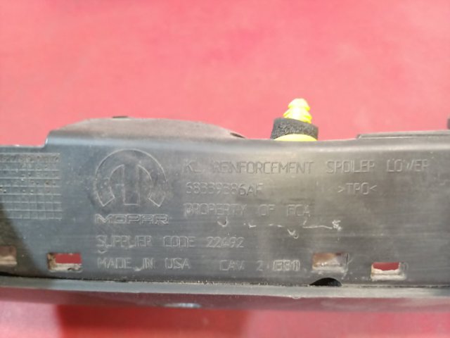 68339386AF CHRYSLER Спойлер багажника (двери 3/5-й задней) купить в Черновцы