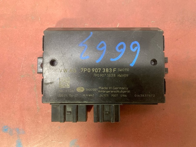 Блок управления фаркопом 7P0907383F PORSCHE
