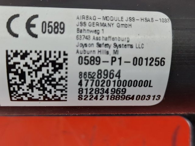 Подушка безопасности, сбоку левая 86528964 HONDA