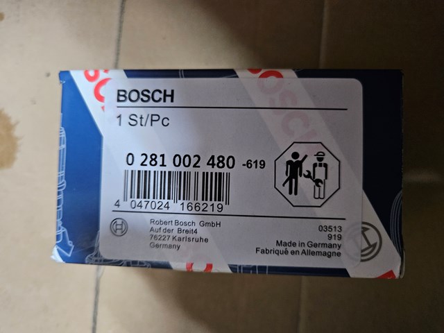 BOSCH 0281002480 Клапан редукционный в наличии Запорожье