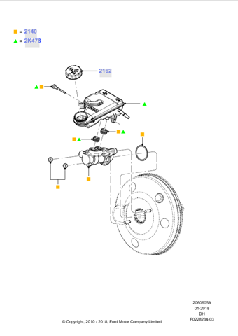ГТЦ EV6Z2140A FORD